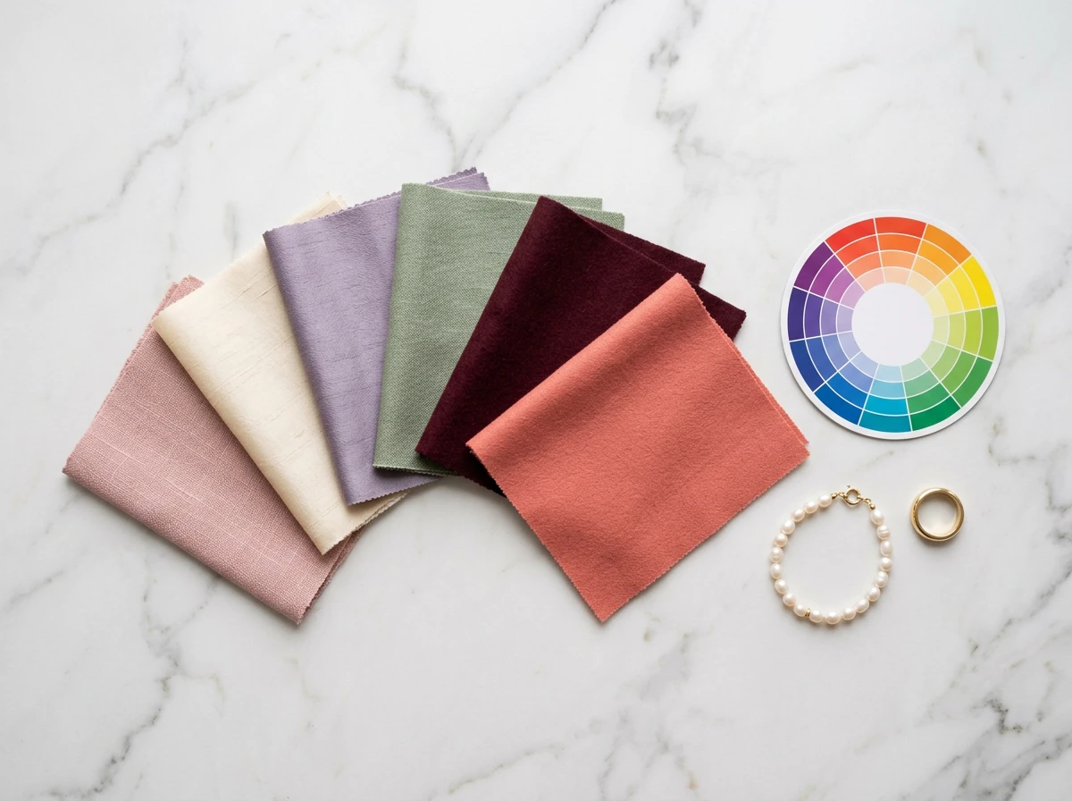 Analyse colorimétrique — palette de couleurs personnalisée